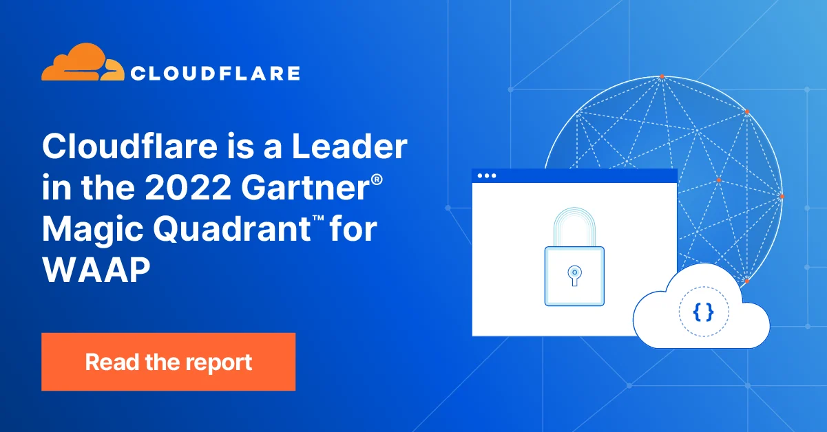 Cloudflare named a Leader by Gartner Meta Image